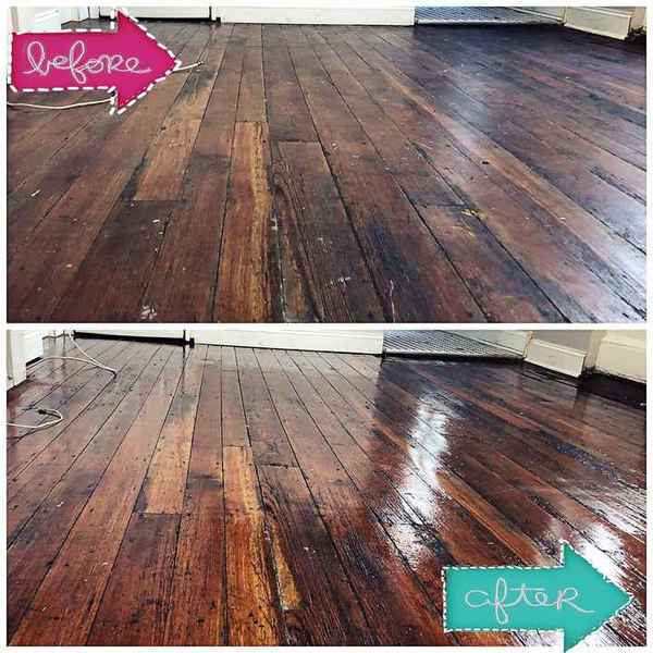Wood Floor Cleaning in (1)